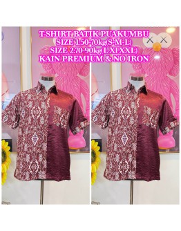 KEMEJA MIX BATIK PUAKUMBU KAIN PREMIUM