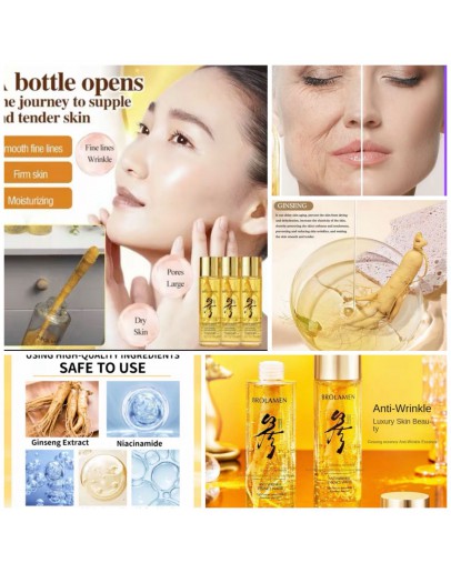 BROLAMEN GINSENG ESSENCE ANTI-WRINKLE AND ANTI-AGING (120ML)