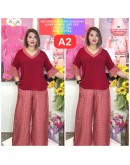 SET SELUAR PALZO PANJANG KAIN MANGO MIX CEY PREMIUM 2 SIZES