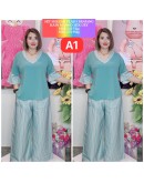 SET SELUAR PALZO PANJANG KAIN MANGO MIX CEY PREMIUM 2 SIZES