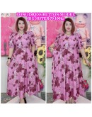 LONG DRESS BUTTON MODEL BIG SISTER 70-100KG
