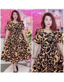 DRESS BUTTON MODEL BUNGA AND PLAIN 2SIZES