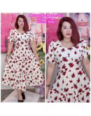 DRESS BUTTON MODEL BUNGA AND PLAIN 2SIZES