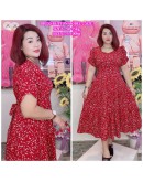 DRESS BUTTON MODEL BUNGA AND PLAIN 2SIZES