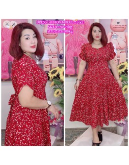 DRESS BUTTON MODEL BUNGA AND PLAIN 2SIZES
