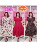 DRESS BUTTON MODEL BUNGA AND PLAIN 2SIZES