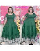 DRESS OVERSIZE 65-120KG FULL GETAH DADA