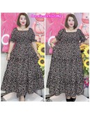 DRESS OVERSIZE 65-120KG FULL GETAH DADA