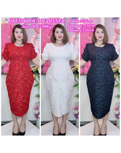 DRESS BROCADE DINNER PREMIUM 70-90KG