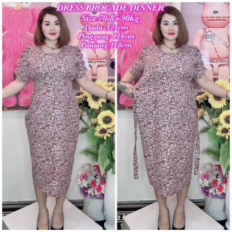 DRESS BROCADE DINNER PREMIUM 70-90KG