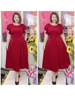 DRESS MANGO PREMIUM 55-90KG WITH PEARL DESIGN