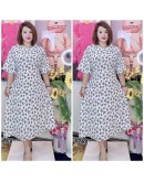 LONG DRESS A-LINE PLAIN AND FLOWERS, SWEET DESIGN AND SIMPLE