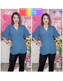 BLOUSE KEBAYA KAIN CEY DAN CEY PREMIUM (2SIZE )