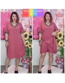 SET MINI SELUAR PENDEK 2 SIZES LINING PUA KUMBU