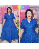 DRESS BROCADE DINNER WITH COLAR 55-80KG
