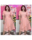 DRESS CASUAL/DINNER SIMPLE 2 SIZES PLAIN THICK MATERIAL