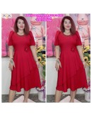 DRESS CASUAL/DINNER SIMPLE 2 SIZES PLAIN THICK MATERIAL