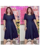 DRESS CASUAL/DINNER SIMPLE 2 SIZES PLAIN THICK MATERIAL