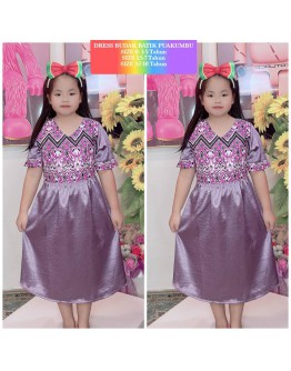 DRESS PUA KUMBU BUDAK PEREMPUAN MIX CEY PREMIUM IRONLESS