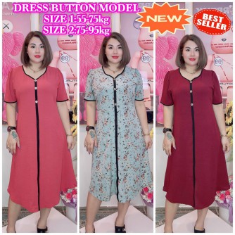 DRESS BUTTON MATERIAL HEAVY CHIFFON (2SIZE)