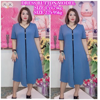 DRESS BUTTON MATERIAL HEAVY CHIFFON (2SIZE)