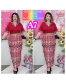 DRESS MIX BATIK PUAKUMBU (FREE SIZE & BIG SISTER)